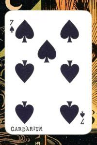 seven of spades|7 of spades cartomancy meaning.
